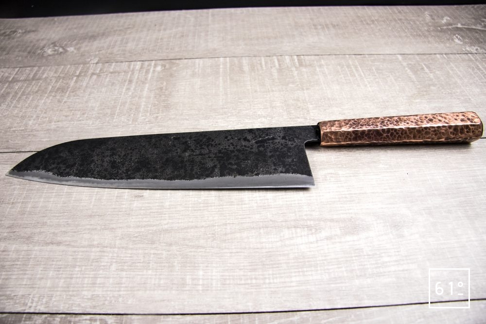 Le santoku de Thomas Galice - le couteau en entier