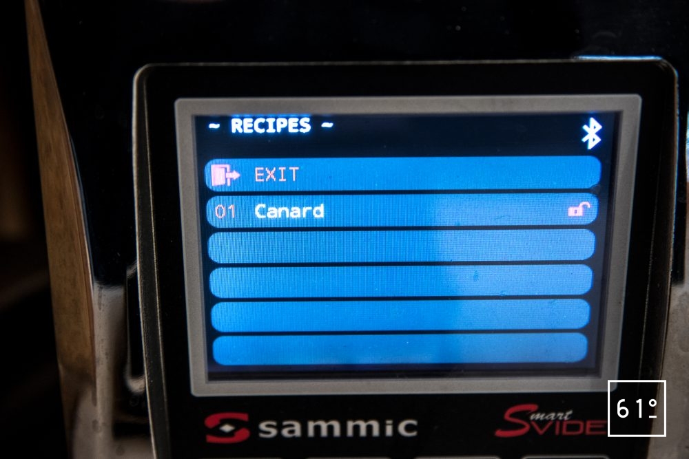 Thermoplongeur SmartVIde 8 plus de chez Sammic - sélectionner une rectte